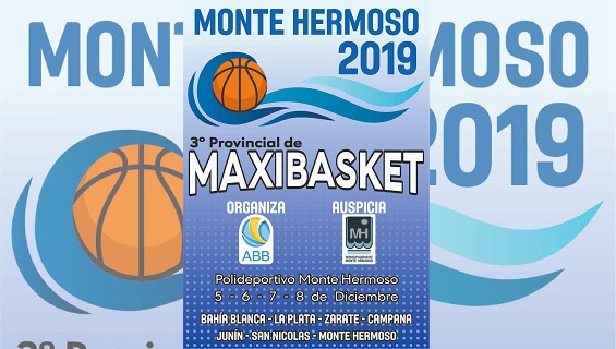 Se larga el 3º Provincial de Maxibásquet en Monte Hermoso
