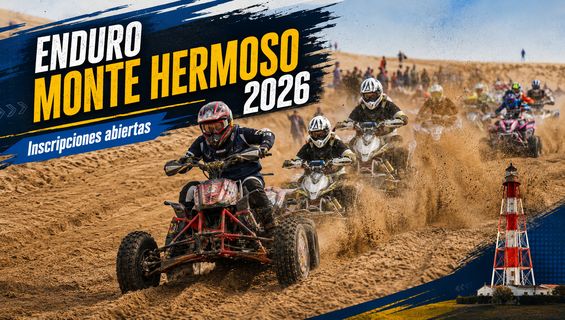 Enduro Monte Hermoso 2026: abrieron las inscripciones y habrá circuito renovado