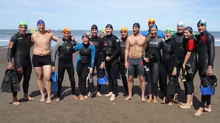 Se realizó la 1º fecha del Torneo de Natación con aletas