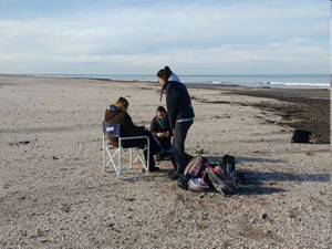 En el sitio Monte Hermoso I:  Nuevos hallazgos
