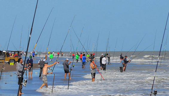 Días para disfrutar de la pesca en el espejo de agua dulce
